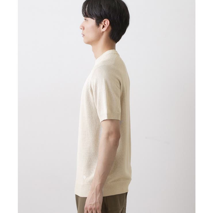 ペーパーブレンドニットTシャツ | Dessin | 詳細画像10 