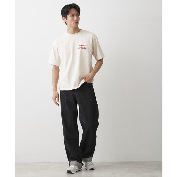 カラーネップ ポケットTシャツ | Dessin | 詳細画像7 