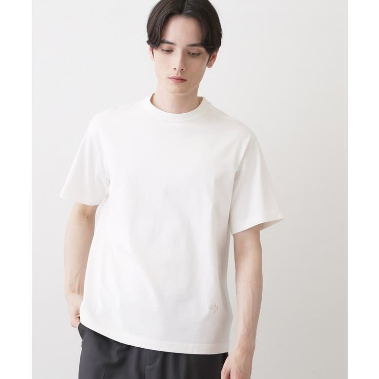 ホワイト(001) | 【洗える】和歌山ローズぺトールTシャツ | Dessin