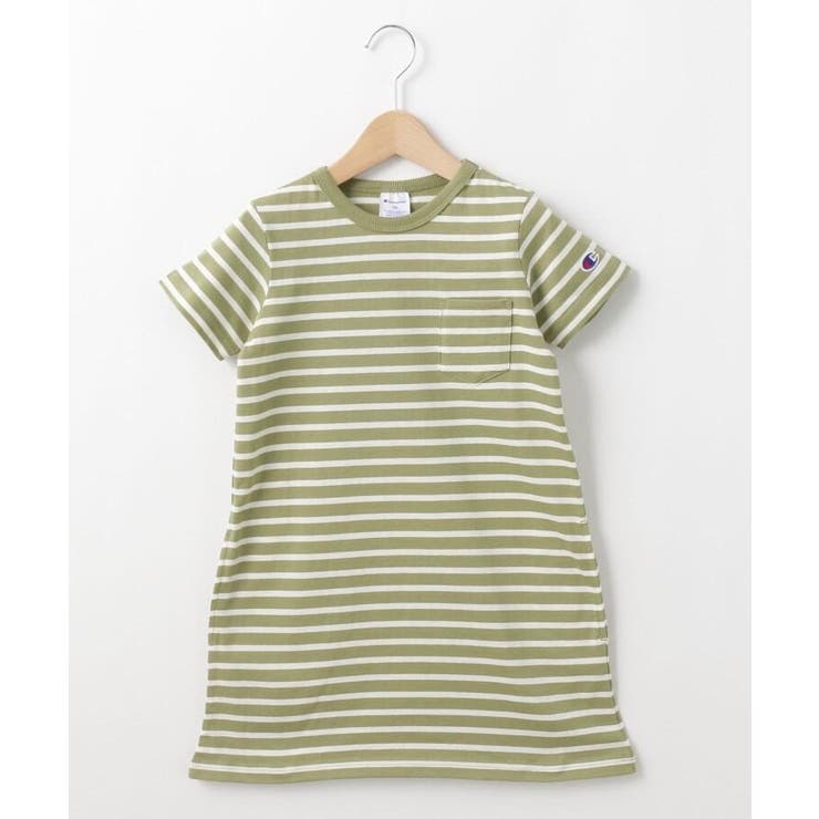 Champion ボーダー半袖tシャツワンピ 品番 Wrdw Dessin デッサン のレディース ファッション通販 Shoplist ショップリスト