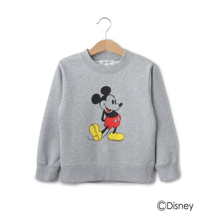 グレー(012)】【Disney】ミッキーマウス/スウェット[品番：WRDW0168339 ...