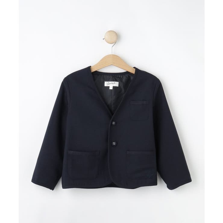 【セレモニー】ノーカラージャケット | Dessin | 詳細画像2 