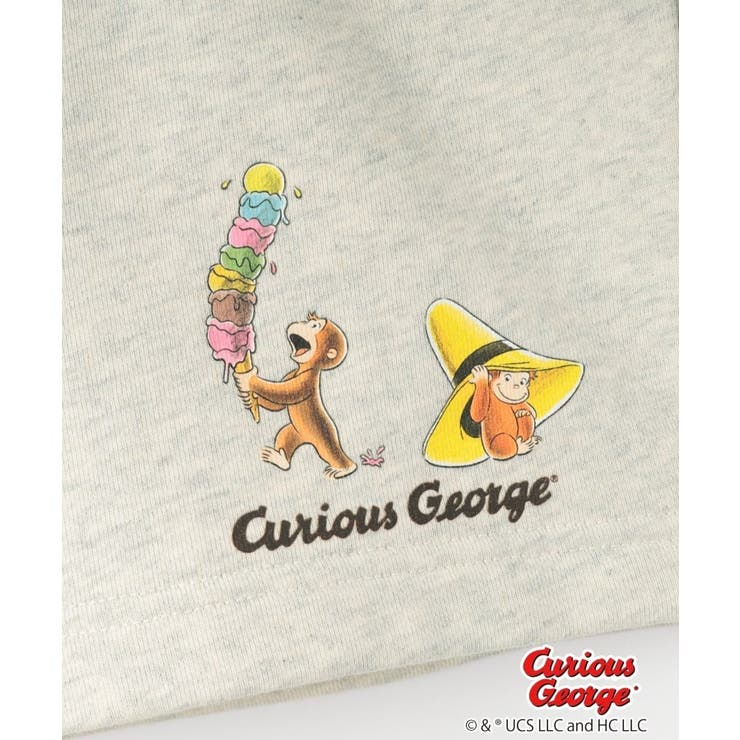 【おさるのジョージコラボ】ハーフパンツ | Dessin | 詳細画像8 