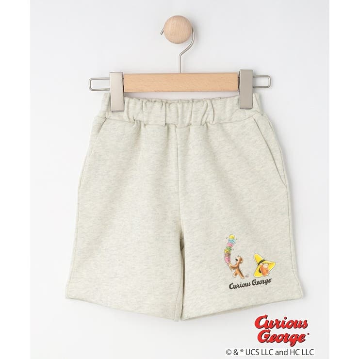 ライトベージュ(051) | 【おさるのジョージコラボ】ハーフパンツ | Dessin