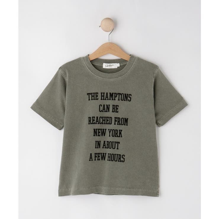 カーキ(027) | 【リンクコーデ】ピグメントTシャツ | Dessin