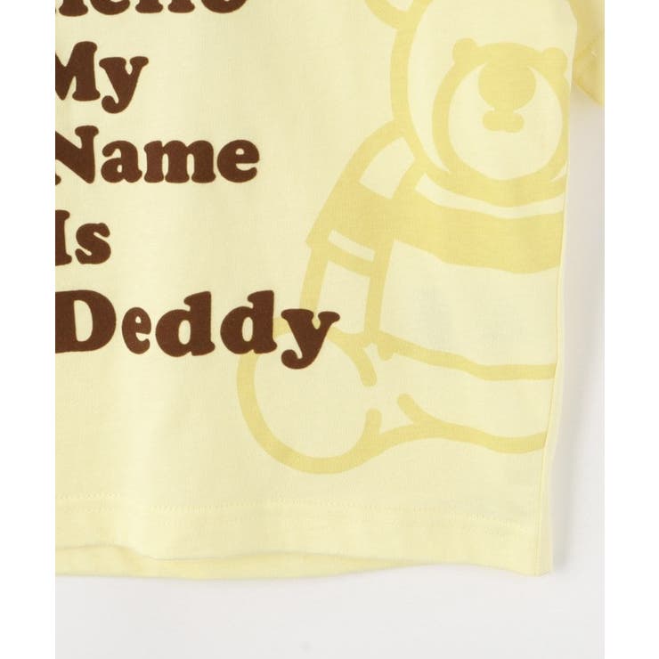 【洗える】Deddyロゴ入り オーガニックコットンTシャツ | Dessin | 詳細画像5 