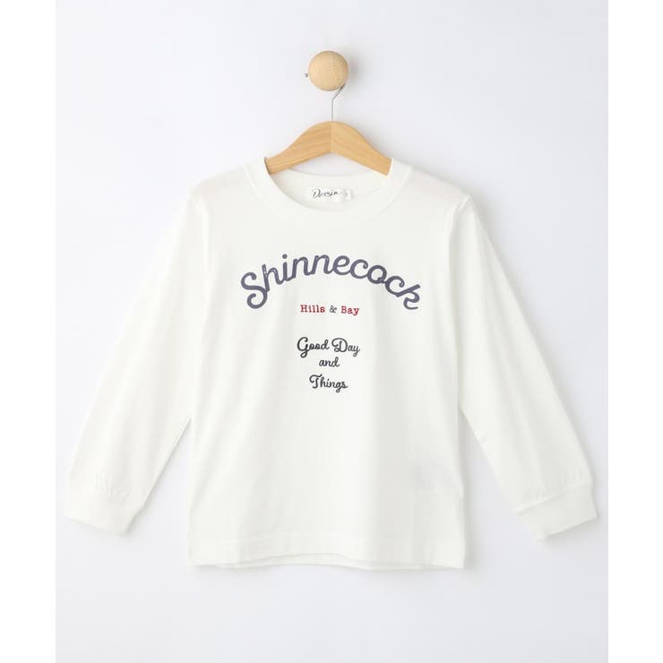 ホワイト(601) | 【洗える】オーガニックコットンロングTシャツ | Dessin