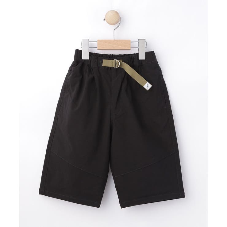 ブラック(019) | NK／ハイテンションワイド6分パンツ | Dessin