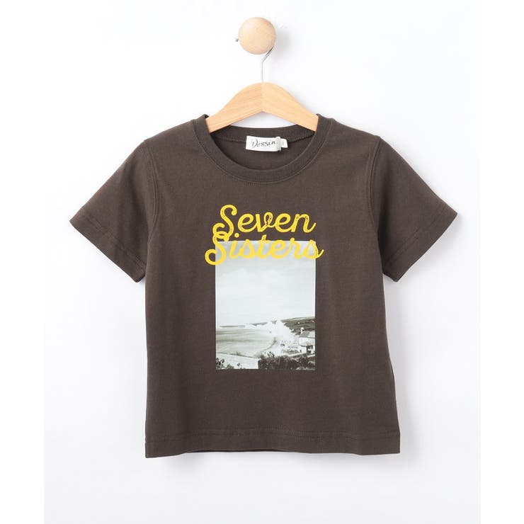 【リンクコーデ可/洗える】オーガニックコットン Tシャツ | Dessin | 詳細画像1 