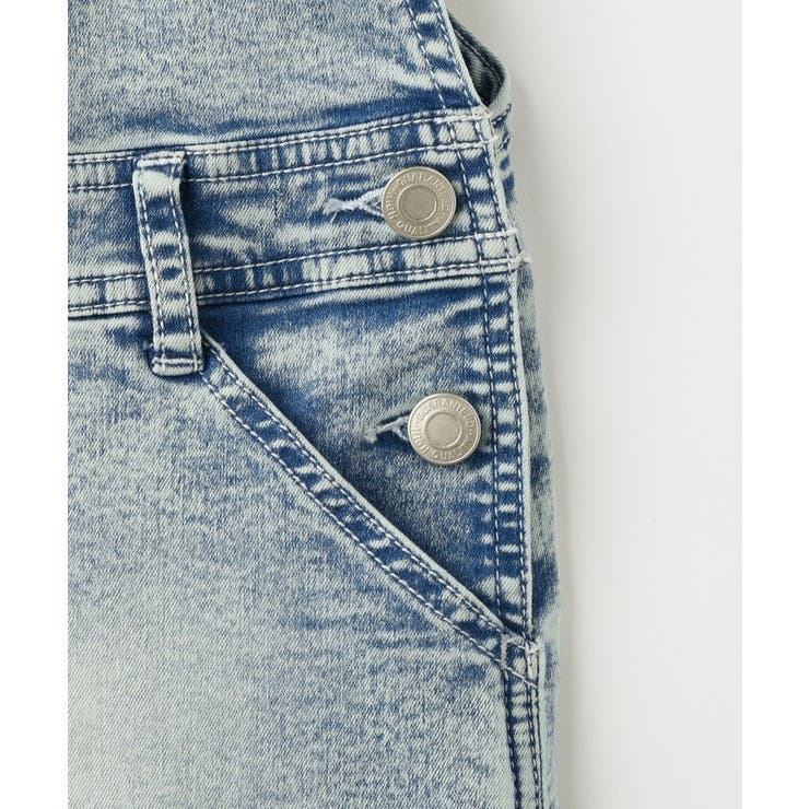 ハイストレッチデニムジャンパースカート | Dessin | 詳細画像6 