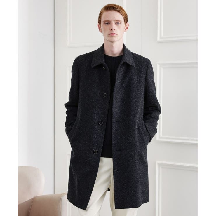 【LIMITED】ウール混ステンカラーコート | TAKEO KIKUCHI | 詳細画像13 