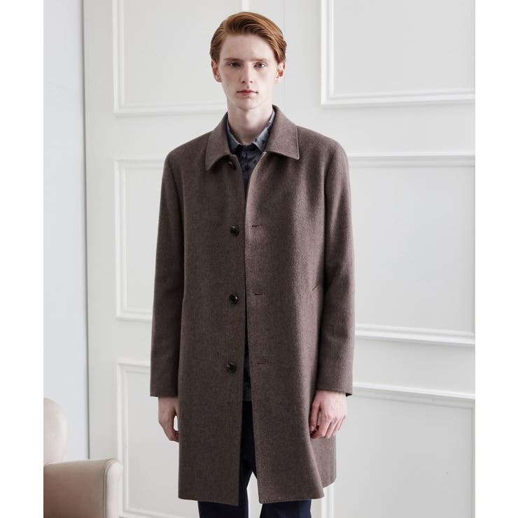 【LIMITED】ウール混ステンカラーコート | TAKEO KIKUCHI | 詳細画像21 