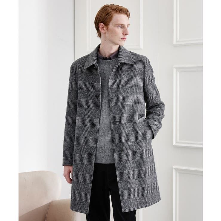 【LIMITED】ウール混ステンカラーコート | TAKEO KIKUCHI | 詳細画像26 