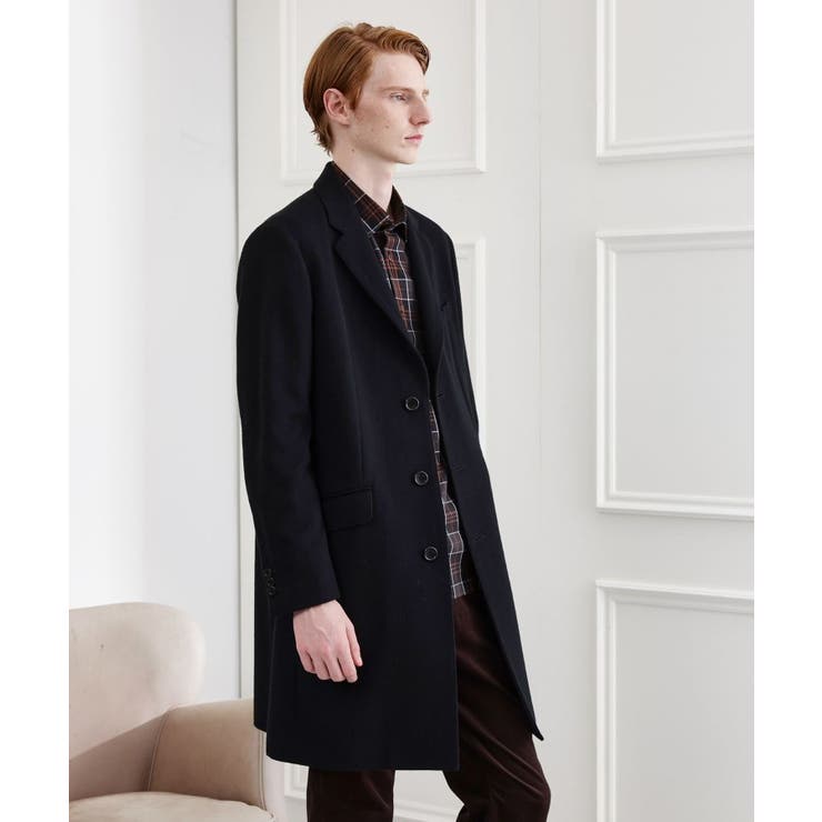 【LIMITED】ウール混チェスターコート | TAKEO KIKUCHI | 詳細画像13 