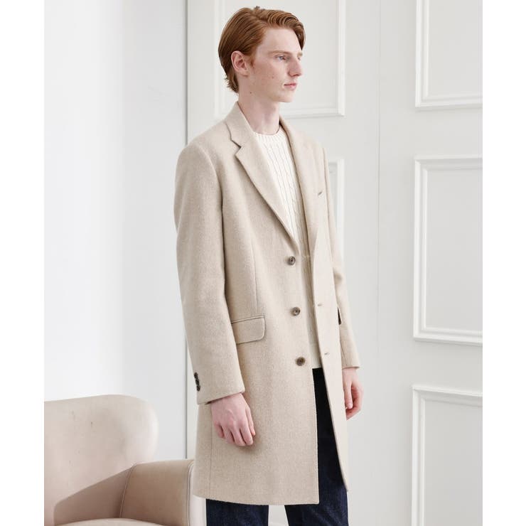 【LIMITED】ウール混チェスターコート | TAKEO KIKUCHI | 詳細画像17 