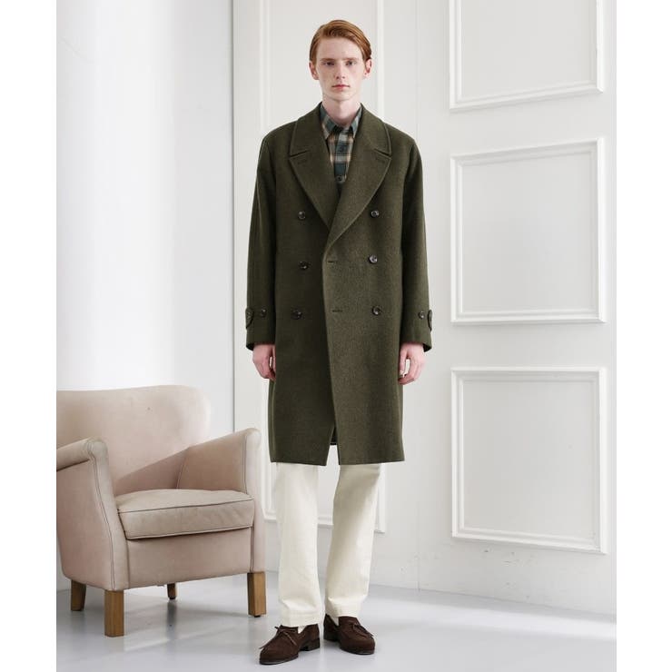 【LIMITED】ウール混アルスターコート | TAKEO KIKUCHI | 詳細画像18 