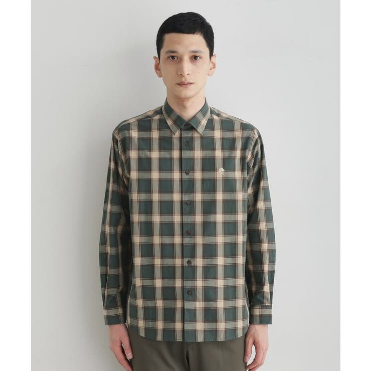 【LIMITED】ダークチェック長袖シャツ | TAKEO KIKUCHI | 詳細画像18 