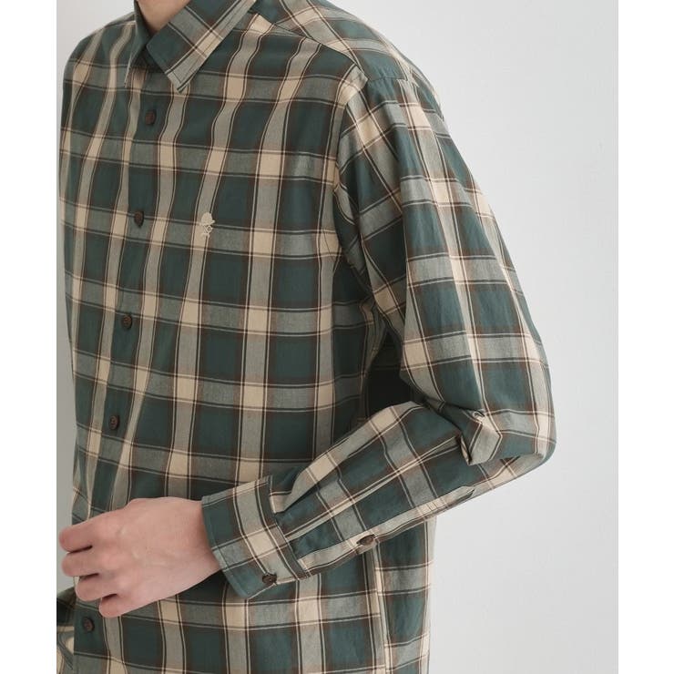 【LIMITED】ダークチェック長袖シャツ | TAKEO KIKUCHI | 詳細画像22 