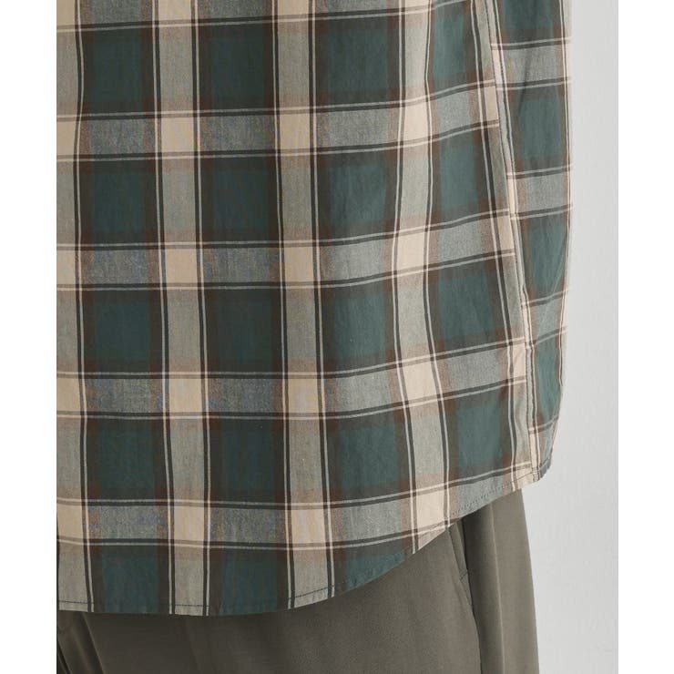 【LIMITED】ダークチェック長袖シャツ | TAKEO KIKUCHI | 詳細画像23 