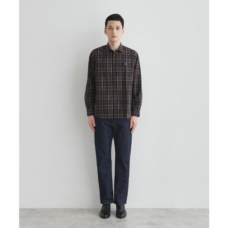 【LIMITED】ダークチェック長袖シャツ | TAKEO KIKUCHI | 詳細画像33 
