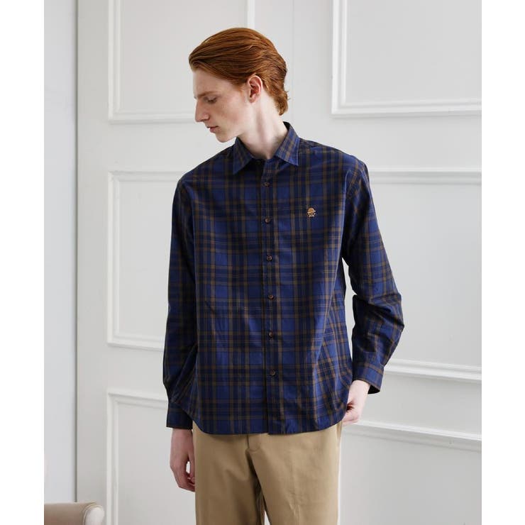 【LIMITED】ダークチェック長袖シャツ | TAKEO KIKUCHI | 詳細画像45 