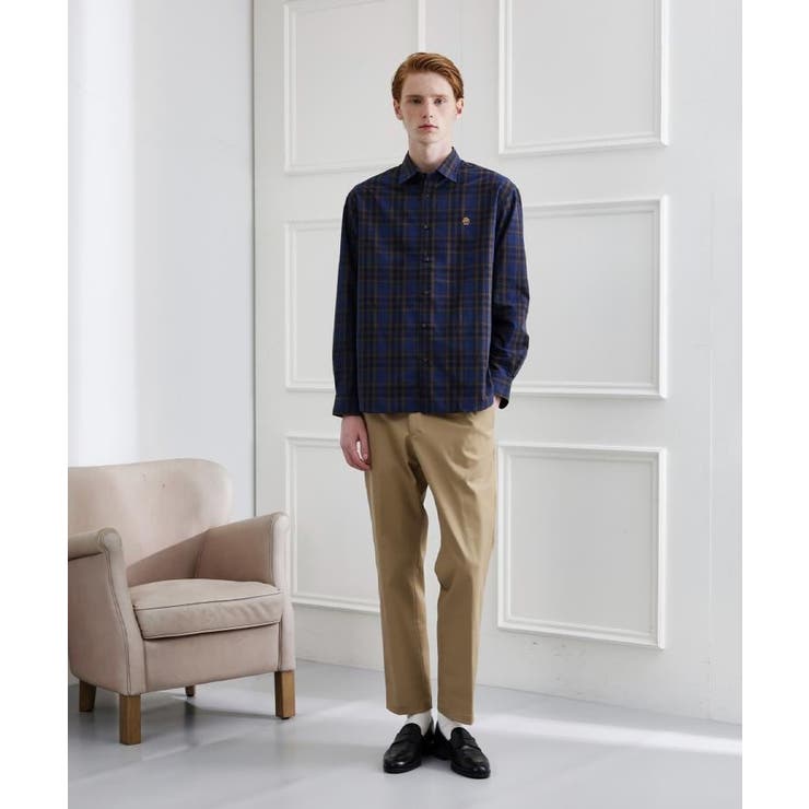 【LIMITED】ダークチェック長袖シャツ | TAKEO KIKUCHI | 詳細画像49 