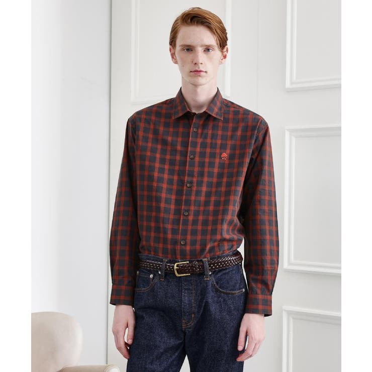 【LIMITED】ダークチェック長袖シャツ | TAKEO KIKUCHI | 詳細画像56 