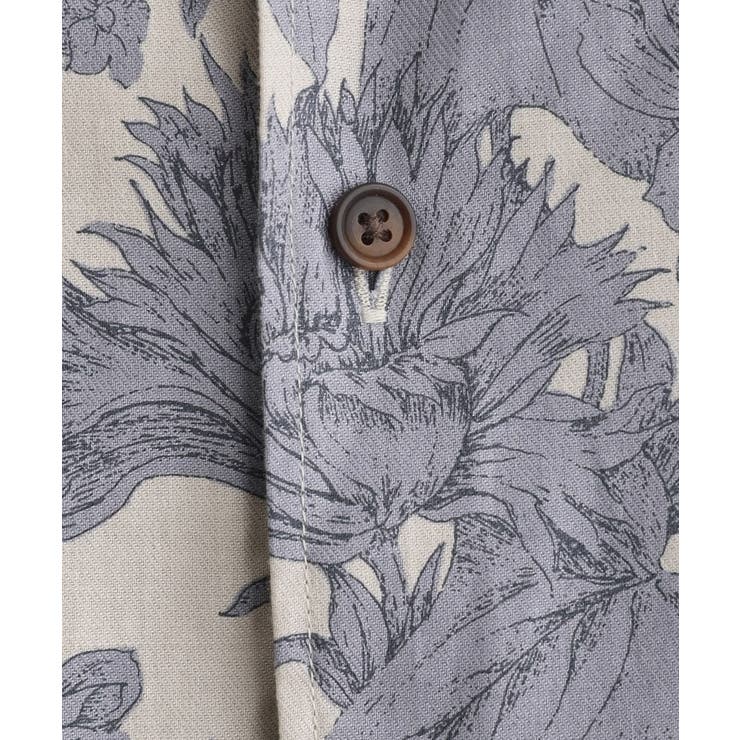 【LIMITED】フラワープリント長袖シャツ | TAKEO KIKUCHI | 詳細画像5 