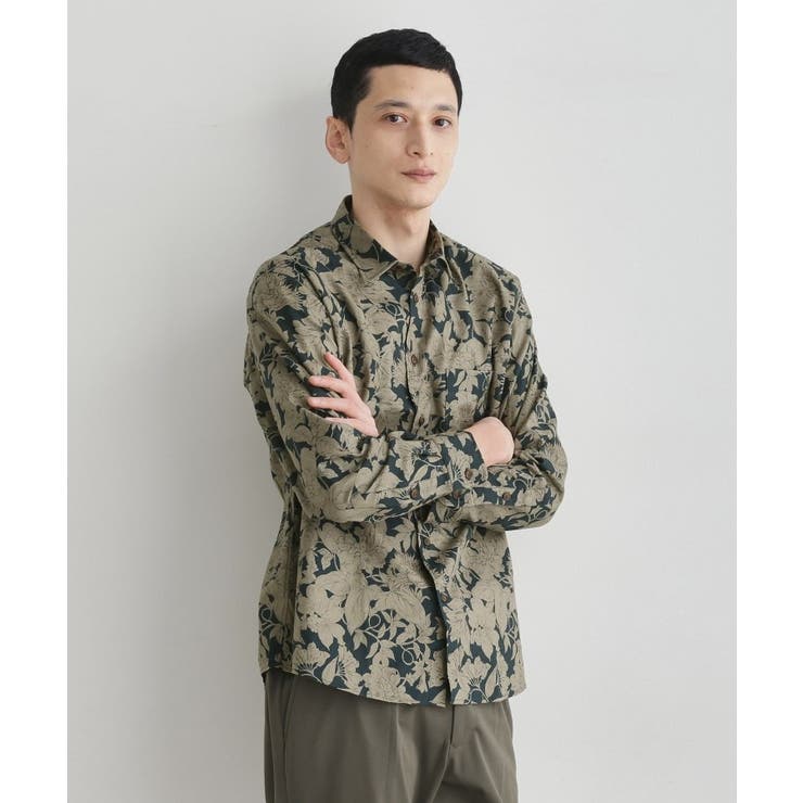【LIMITED】フラワープリント長袖シャツ | TAKEO KIKUCHI | 詳細画像11 