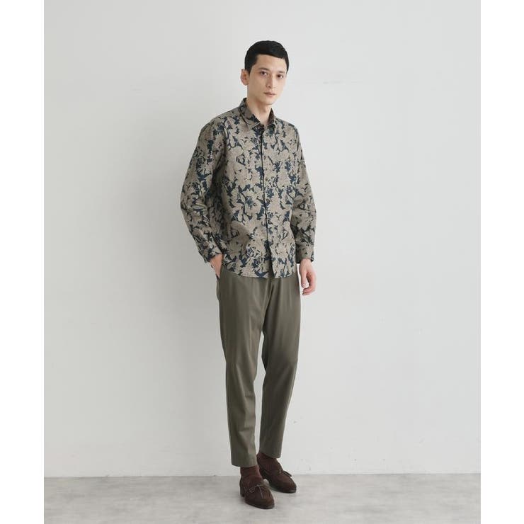 【LIMITED】フラワープリント長袖シャツ | TAKEO KIKUCHI | 詳細画像35 