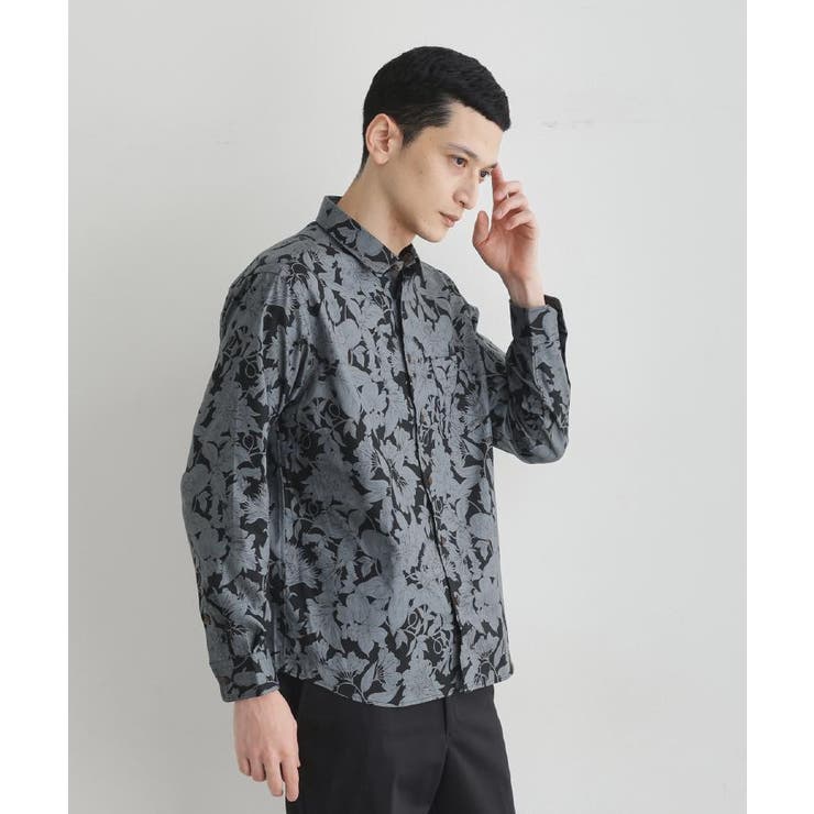 【LIMITED】フラワープリント長袖シャツ | TAKEO KIKUCHI | 詳細画像40 