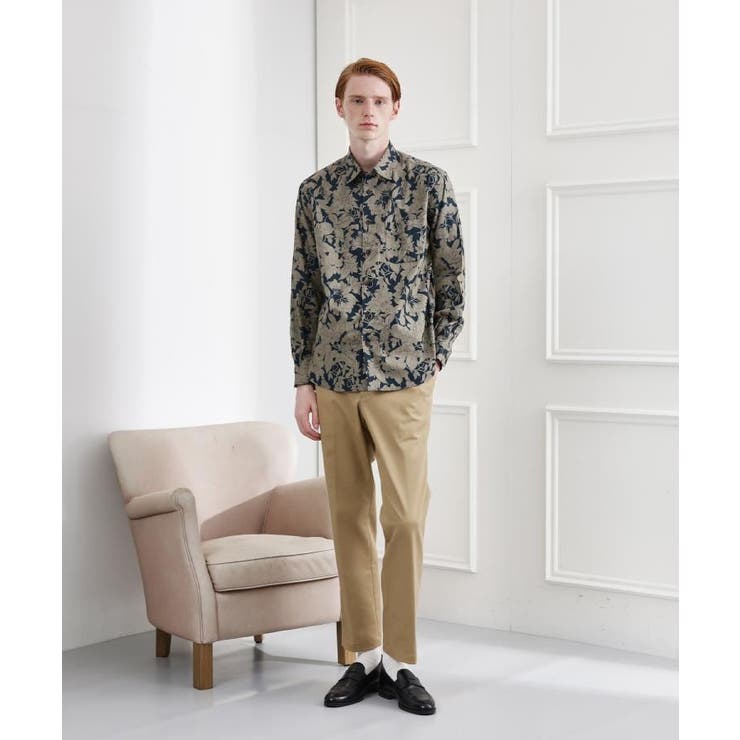【LIMITED】フラワープリント長袖シャツ | TAKEO KIKUCHI | 詳細画像63 