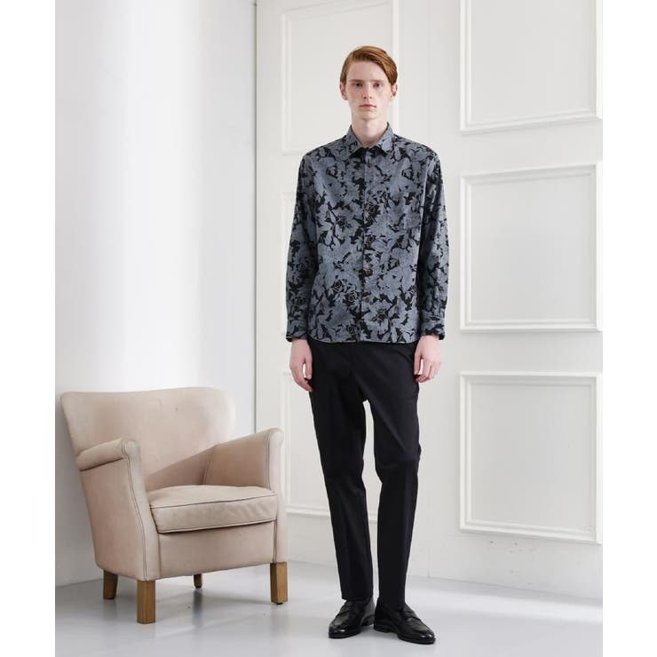 【LIMITED】フラワープリント長袖シャツ | TAKEO KIKUCHI | 詳細画像77 