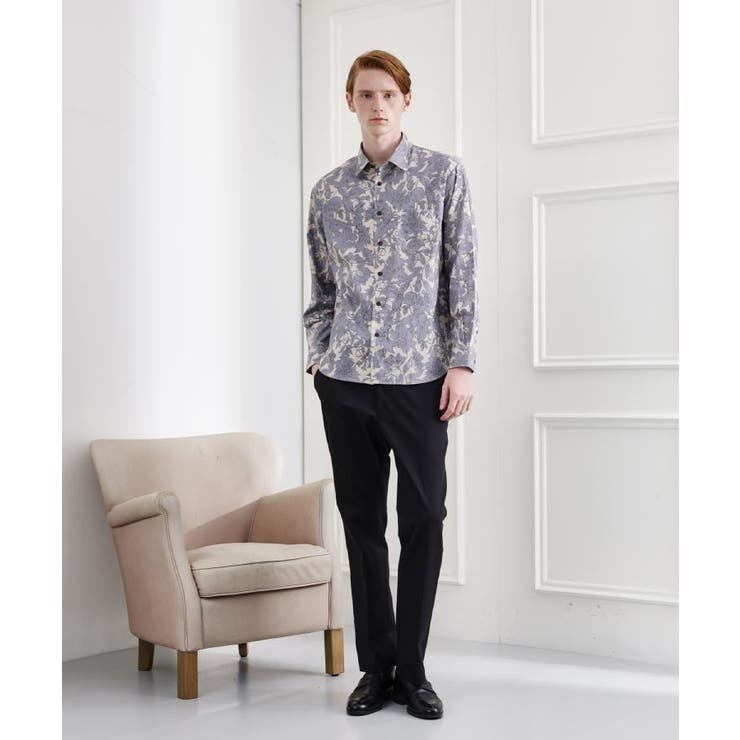 【LIMITED】フラワープリント長袖シャツ | TAKEO KIKUCHI | 詳細画像82 