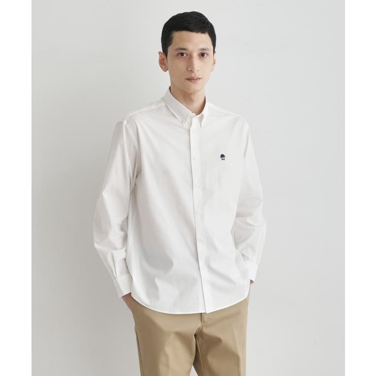 【LIMITED】ワンポイント刺繍ボタンダウンシャツ | TAKEO KIKUCHI | 詳細画像2 