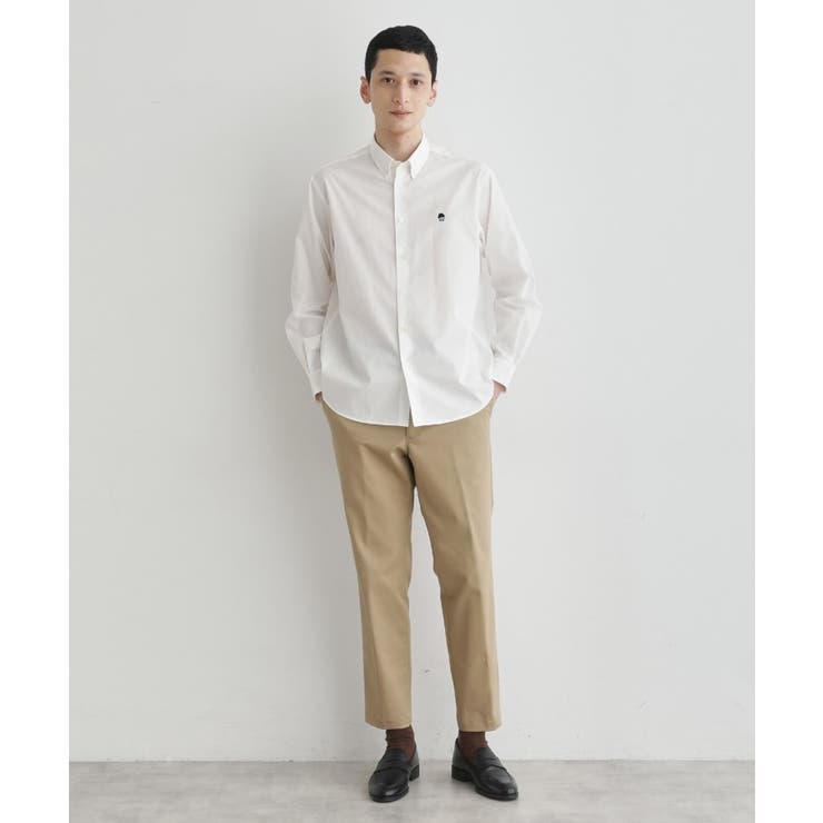 【LIMITED】ワンポイント刺繍ボタンダウンシャツ | TAKEO KIKUCHI | 詳細画像4 