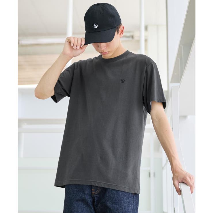 チャコールグレー(014) | 【LIMITED】10colors ワンポイントロゴTシャツ | TAKEO KIKUCHI