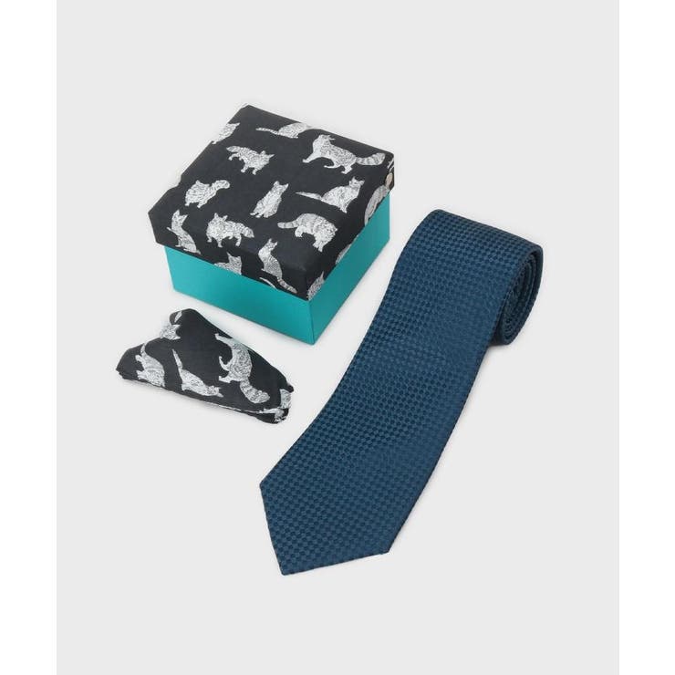 【BOXセット】ベーシックネクタイ＆リバティハンカチ 特製ギフトセット | TAKEO KIKUCHI | 詳細画像18 