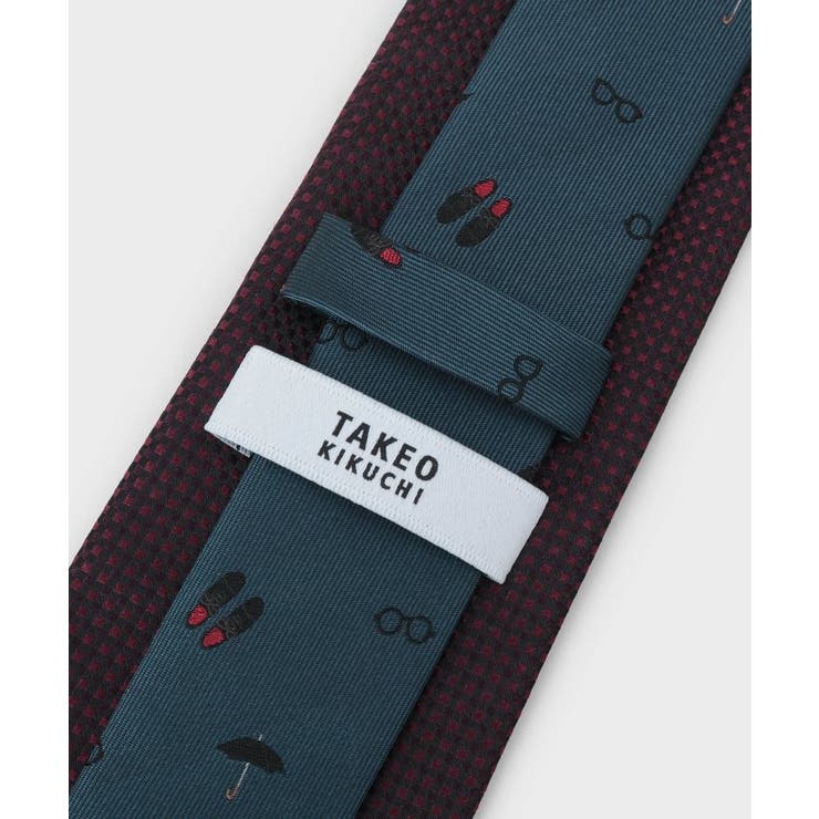 【BOXセット】バスケットムジチェンジネクタイ×眼鏡型タイバー | TAKEO KIKUCHI | 詳細画像6 