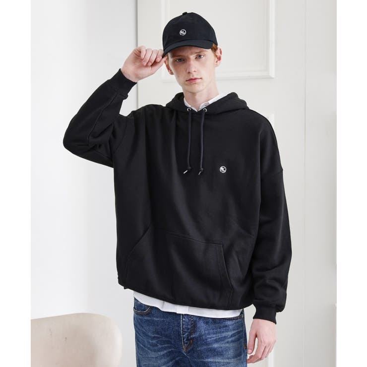 ブラック(019) | 【LIMITED】ワンポイント刺繍スウェットパーカー | TAKEO KIKUCHI