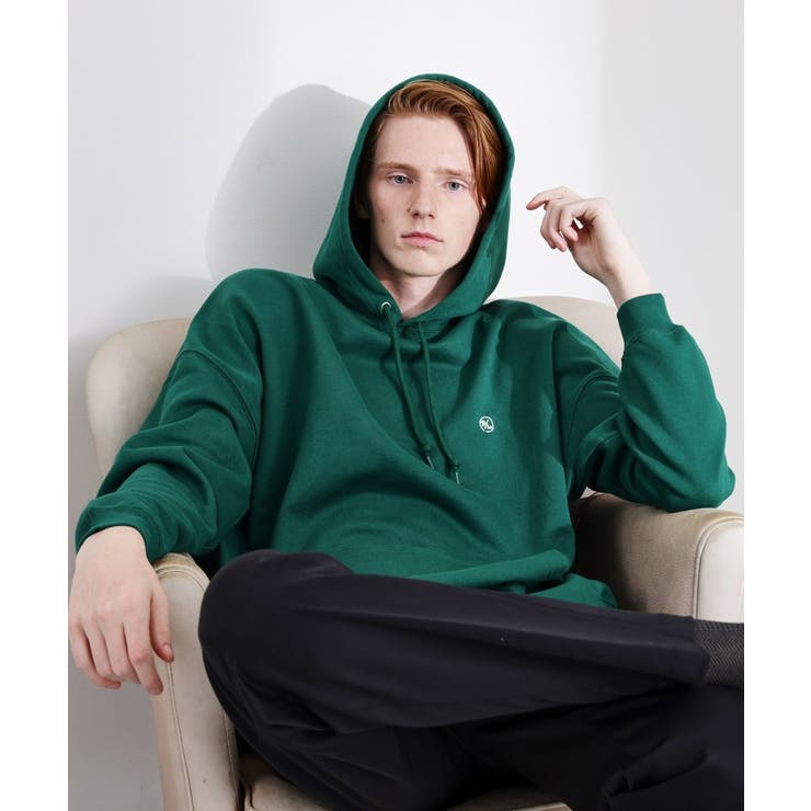 グリーン(024) | 【LIMITED】ワンポイント刺繍スウェットパーカー | TAKEO KIKUCHI