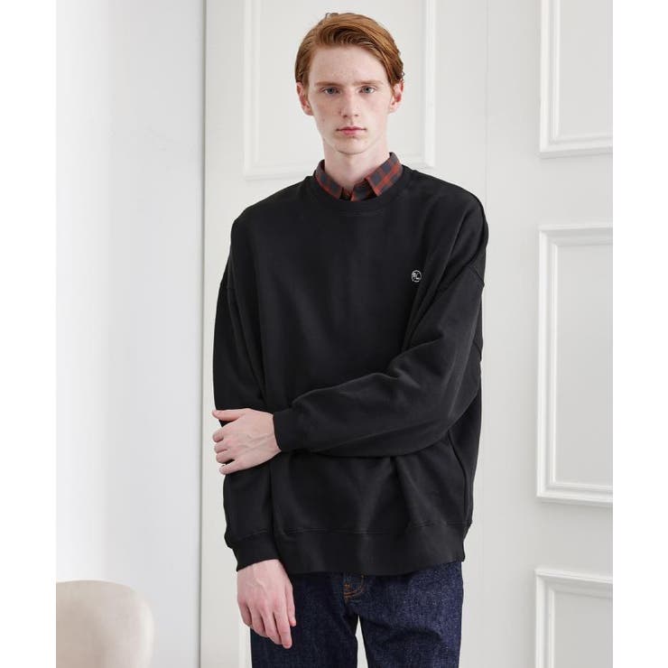 【LIMITED】ワンポイント刺繍スウェットトレーナー | TAKEO KIKUCHI | 詳細画像20 