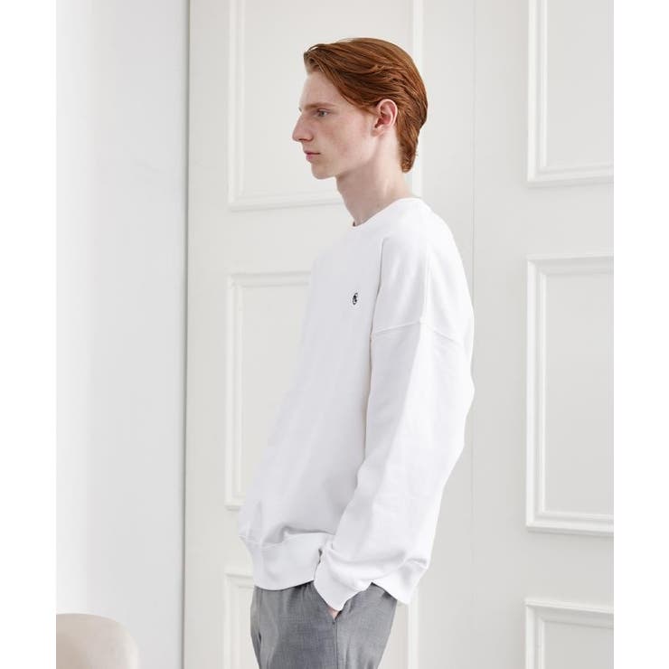 【LIMITED】ワンポイント刺繍スウェットトレーナー | TAKEO KIKUCHI | 詳細画像24 