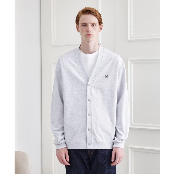 【LIMITED】ワンポイント刺繍スウェットカーディガン | TAKEO KIKUCHI | 詳細画像1 