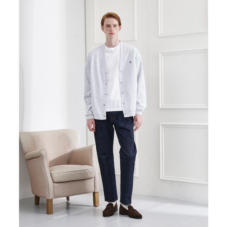 【LIMITED】ワンポイント刺繍スウェットカーディガン | TAKEO KIKUCHI | 詳細画像8 