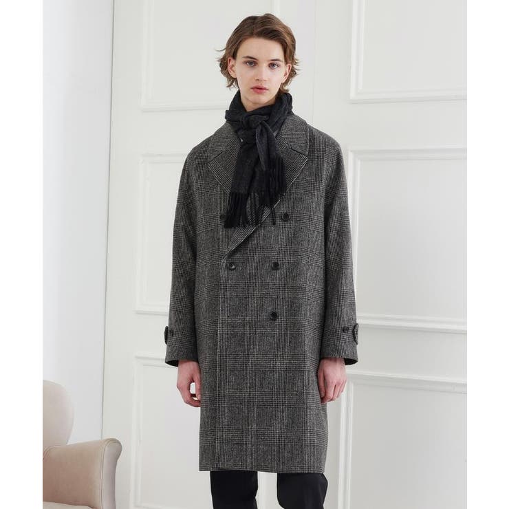 【ラッピング巾着セット】カシミヤブレンド リバーシブルマフラー | TAKEO KIKUCHI | 詳細画像27 