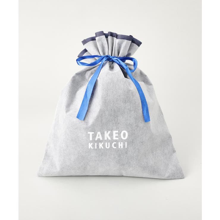【ラッピング巾着セット】カシミヤブレンド リバーシブルマフラー | TAKEO KIKUCHI | 詳細画像9 