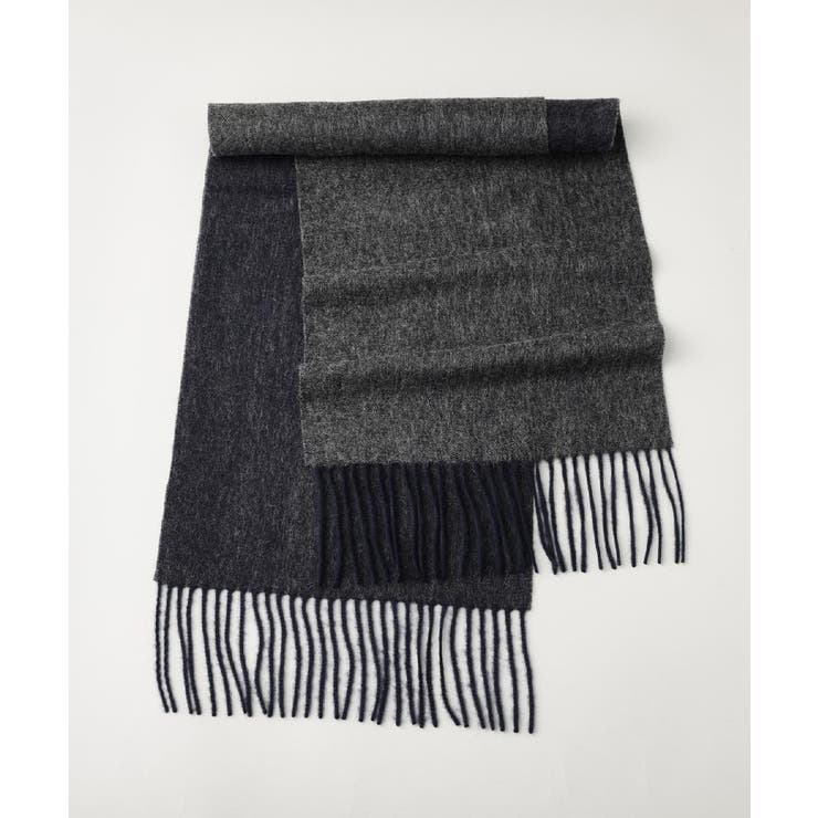 【ラッピング巾着セット】カシミヤブレンド リバーシブルマフラー | TAKEO KIKUCHI | 詳細画像11 