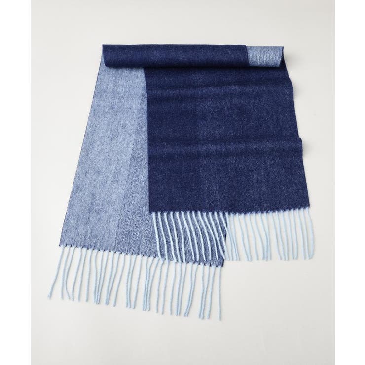 【ラッピング巾着セット】カシミヤブレンド リバーシブルマフラー | TAKEO KIKUCHI | 詳細画像14 