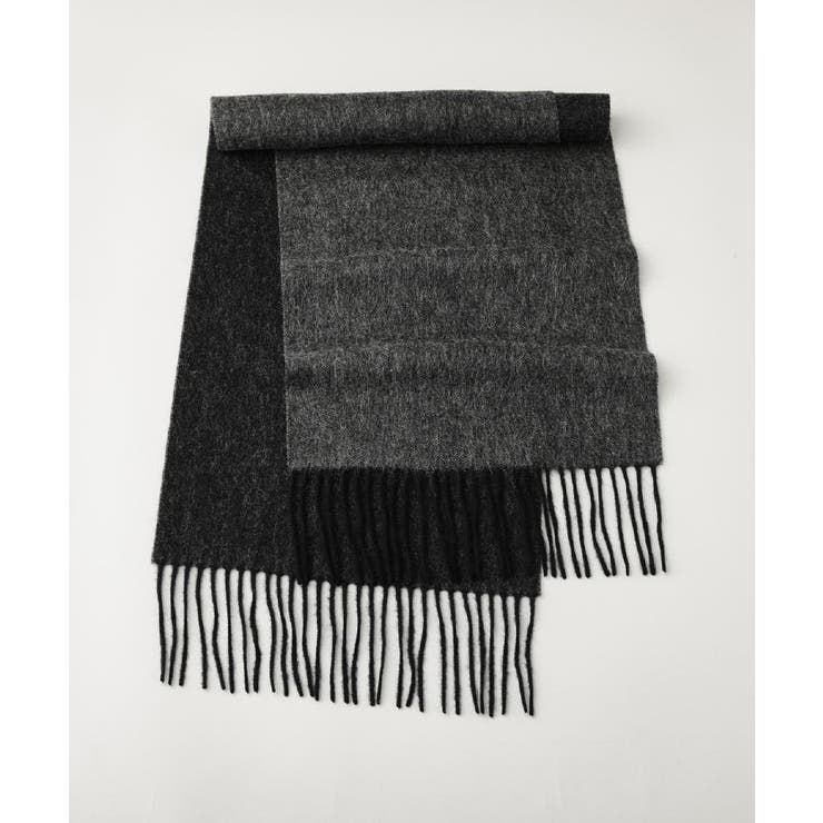 【ラッピング巾着セット】カシミヤブレンド リバーシブルマフラー | TAKEO KIKUCHI | 詳細画像20 